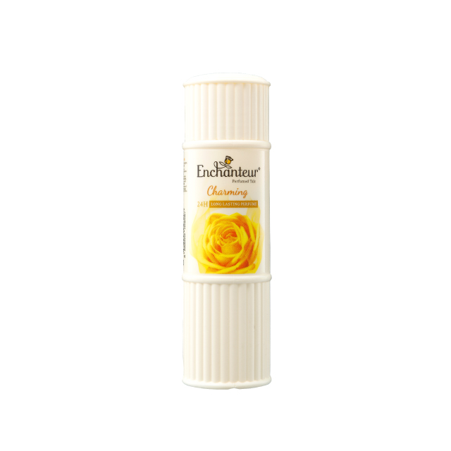 Enchanteur Perfumed Talc Charming for Soft and Fragrant Skin 125gm - Image 5