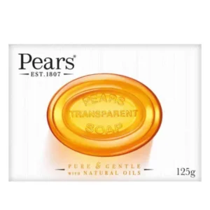 Pears Transparent Soap Amber Natural Oils 125gm