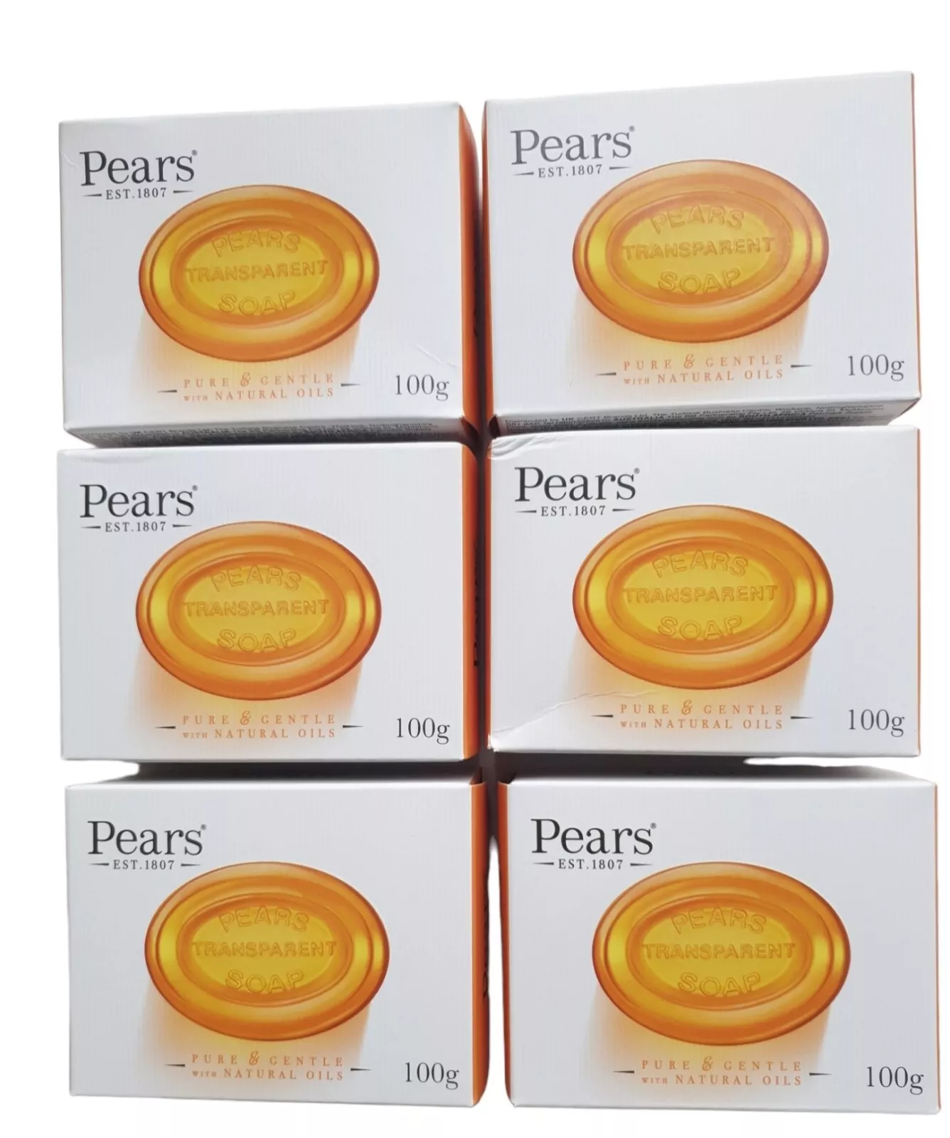 Pears Transparent Soap Amber Natural Oils 125gm - Image 2