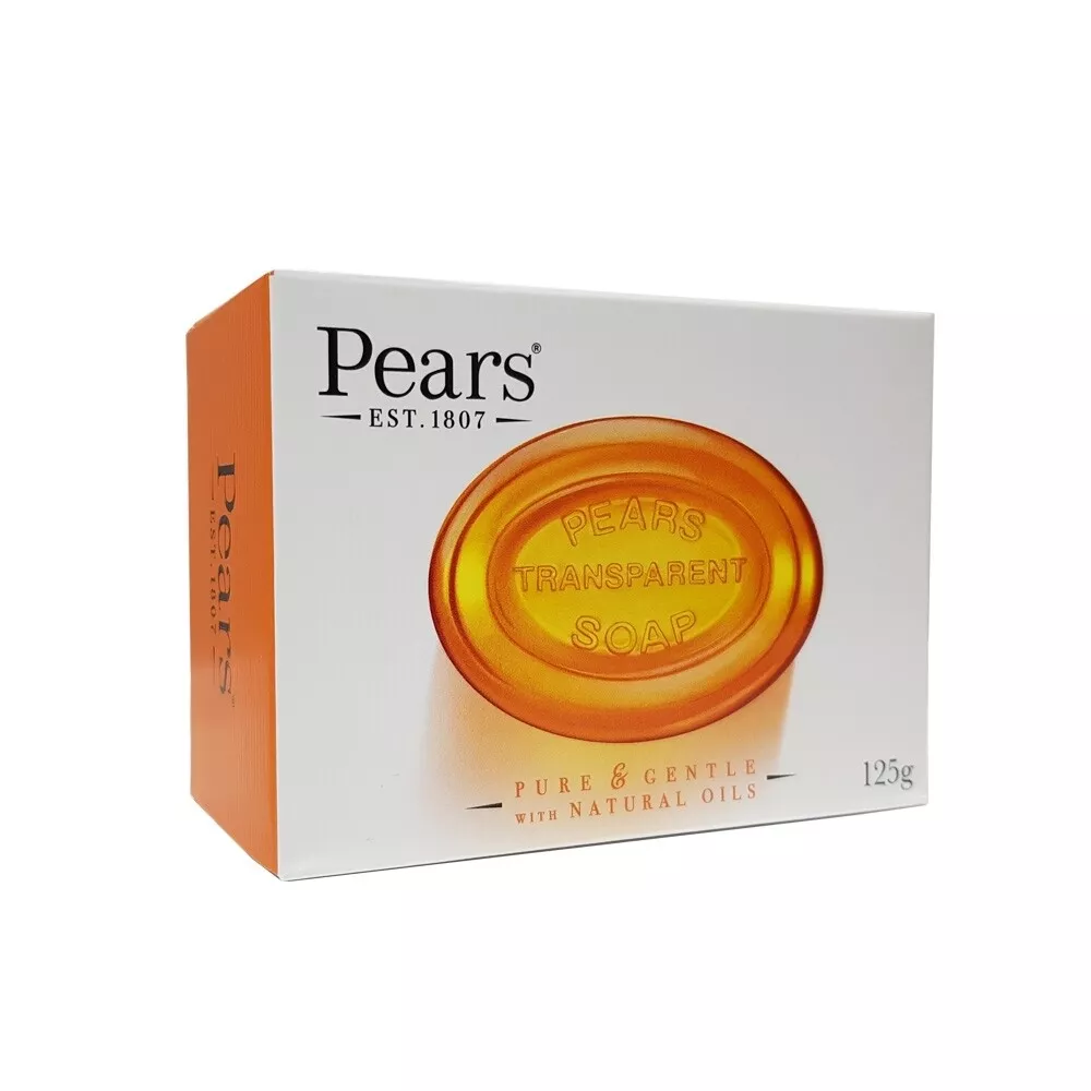 Pears Transparent Soap Amber Natural Oils 125gm - Image 6