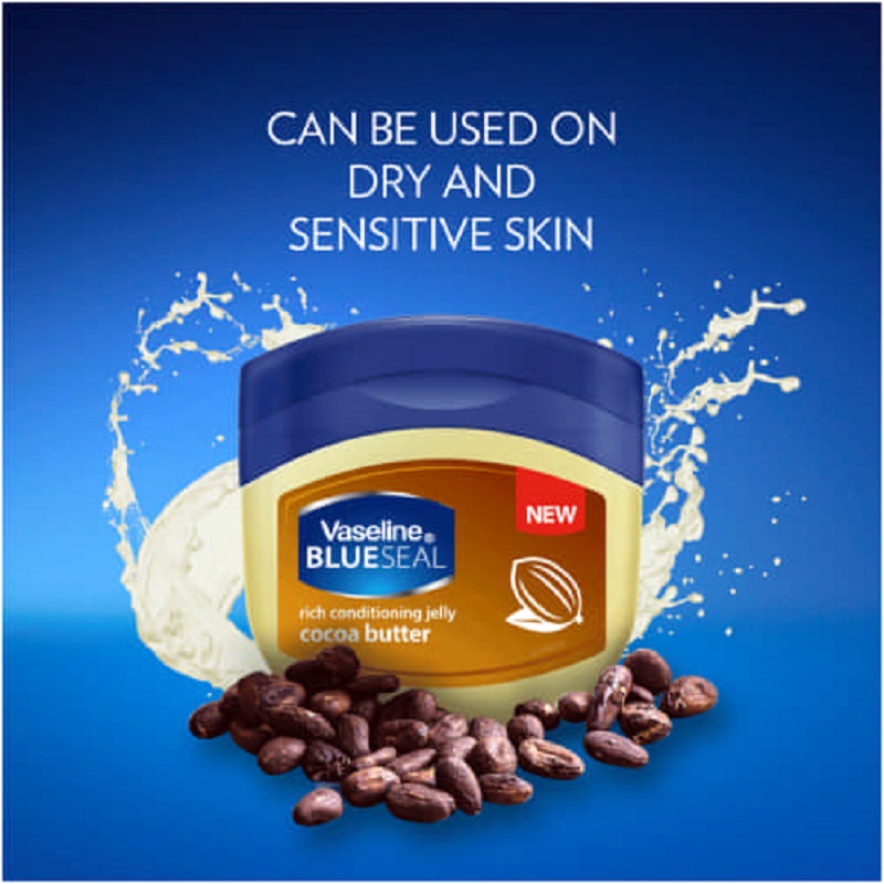 Vaseline Blueseal Rich Conditioning Jelly Cocoa Butter: Ultimate Moisture and Care 100ml - Image 2