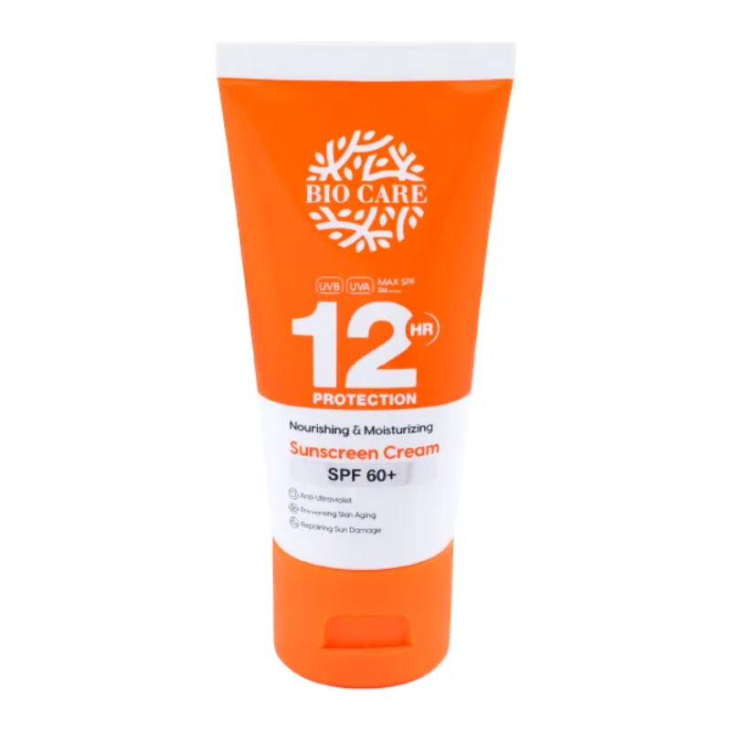 Bio Care 12 Hour Protection Sunscreen SPF 60+ for Skin 50gm