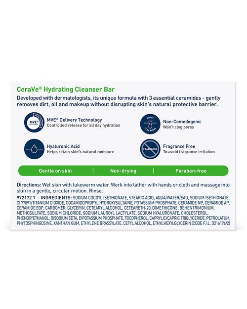 CeraVe Hydrating Cleanser Bar - Image 3