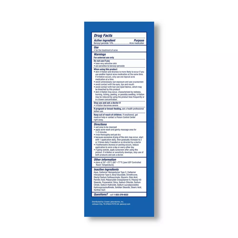 Clear Breakouts Fast with PanOxyl Acne Foaming Wash 10% BP - Image 3