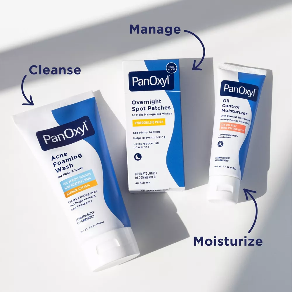 Clear Breakouts Fast with PanOxyl Acne Foaming Wash 10% BP - Image 2