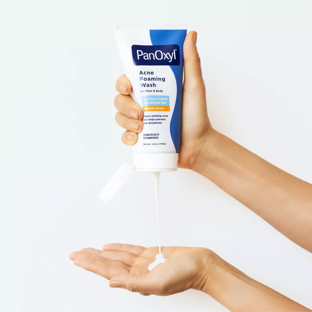 Clear Breakouts Fast with PanOxyl Acne Foaming Wash 10% BP - Image 4