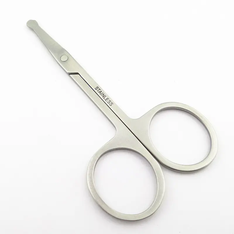 Multifunctional Stainless Steel Nose Hair Cut Scissors for Precise Grooming
