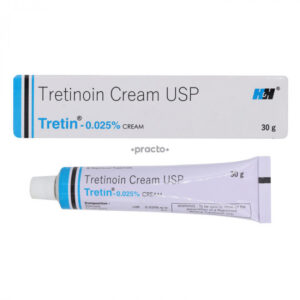 Tretinoin Tretin 0.025% Cream USP: Effective Treatment for Skin Concerns 30gm