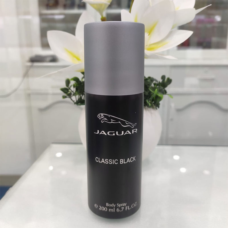 Jaguar Men's Classic Black Body Spray: Bold, Refreshing Scent for Every Man 200ml - Image 3