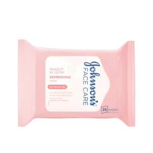 Johnson's Face Care Makeup Be Gone Moisturizing Wipes 25 Wipes