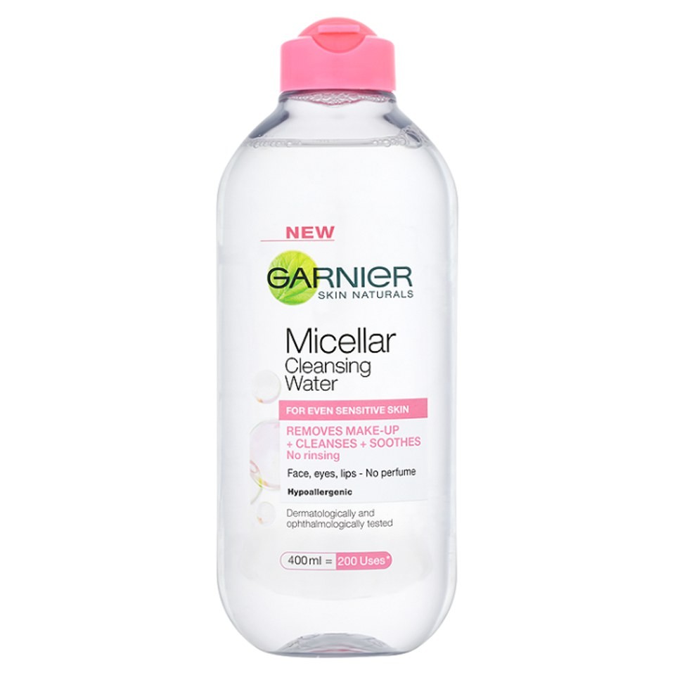 Garnier Micellar Cleansing Water for Gentle and Effective Makeup Removal