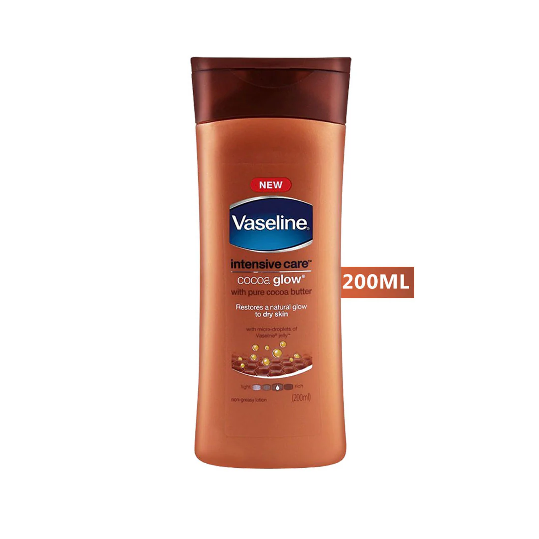 Vaseline Cocoa Radiant Body Butter: Deep Moisturization for Soft, Glowing Skin 250ml - Image 2