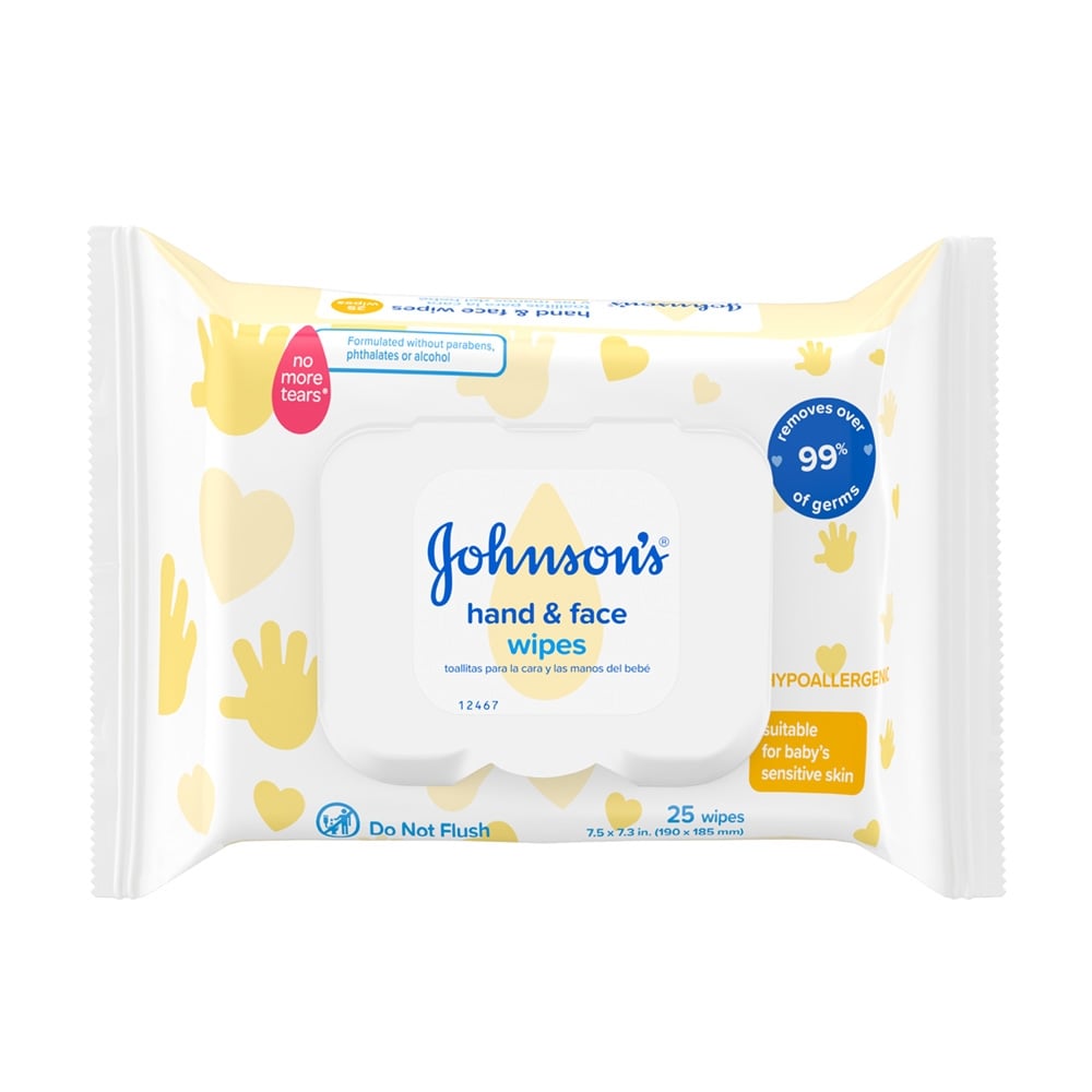 Johnson's Face Care Makeup Be Gone Moisturizing Wipes 25 Wipes - Image 3