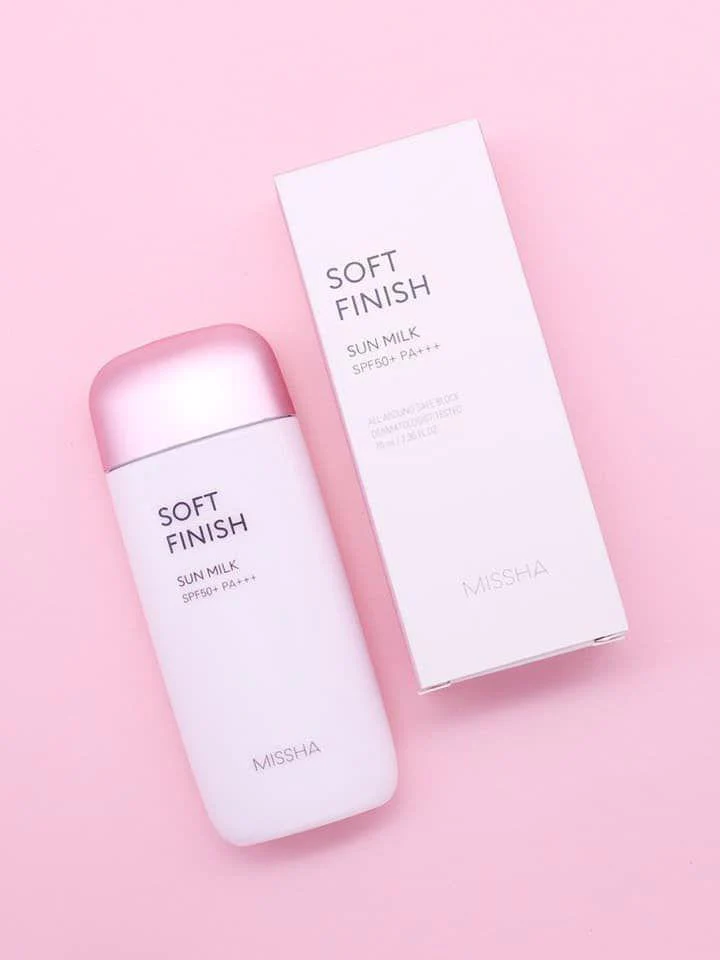 Missha Soft Finish Sun Milk SPF50+ PA+++ 70ml - Image 2