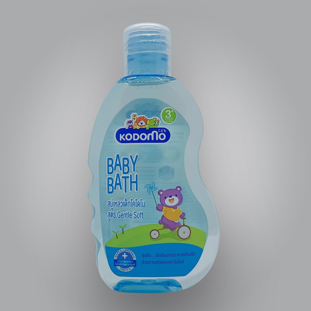 Gentle Skincare for Babies Using Kodomo Baby Bath Daily 100ml