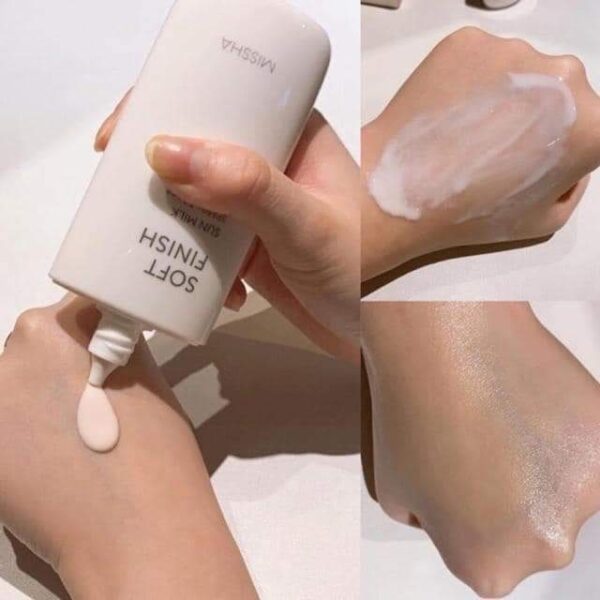 Missha Soft Finish Sun Milk SPF50+ PA+++ 70ml - Image 11