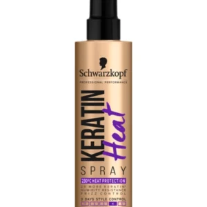 Protective Keratin Heat Spray For Smooth, Strong, Frizz-Free Styled Hair 200ml