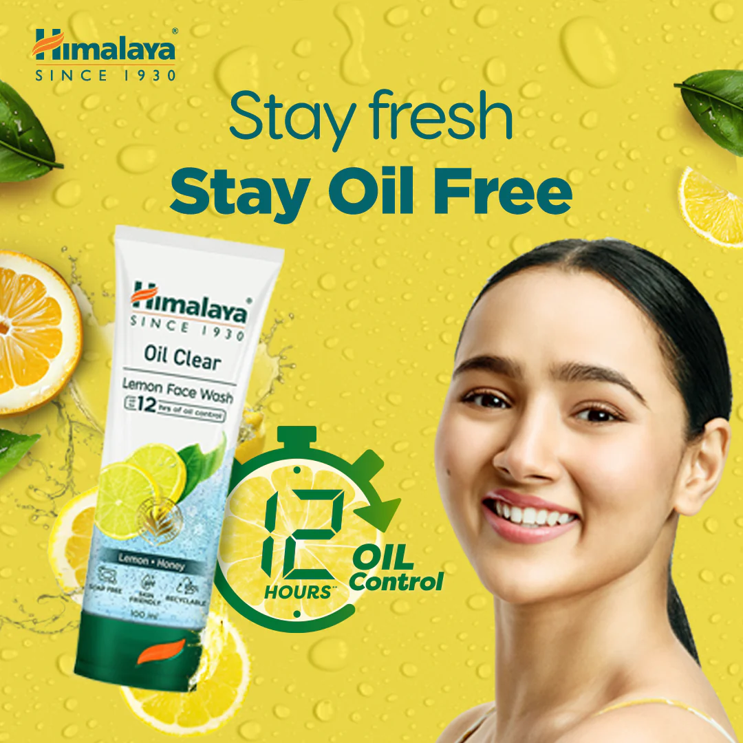 Himalaya Oil Clear Lemon Face Wash 100ml - Image 8