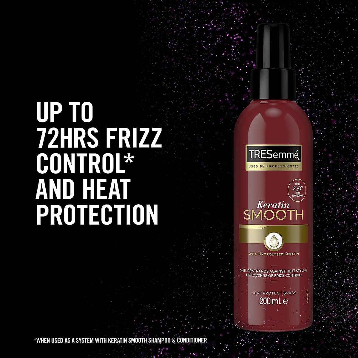 Tresemme Keratin Smooth Heat Protect Spray 200ml - Image 2
