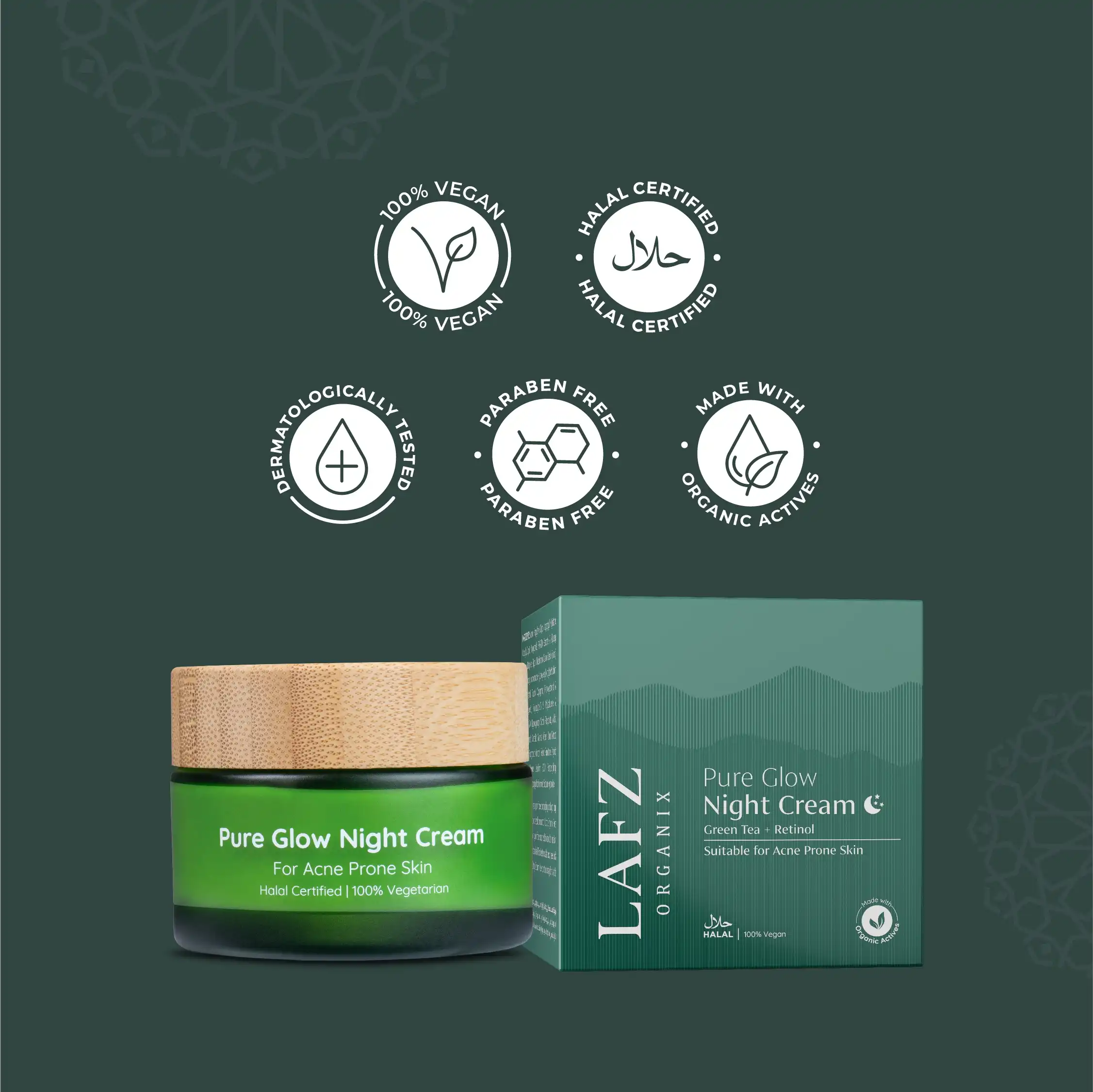 LAFZ Organix Pure Glow Day Cream 50gm - Image 7