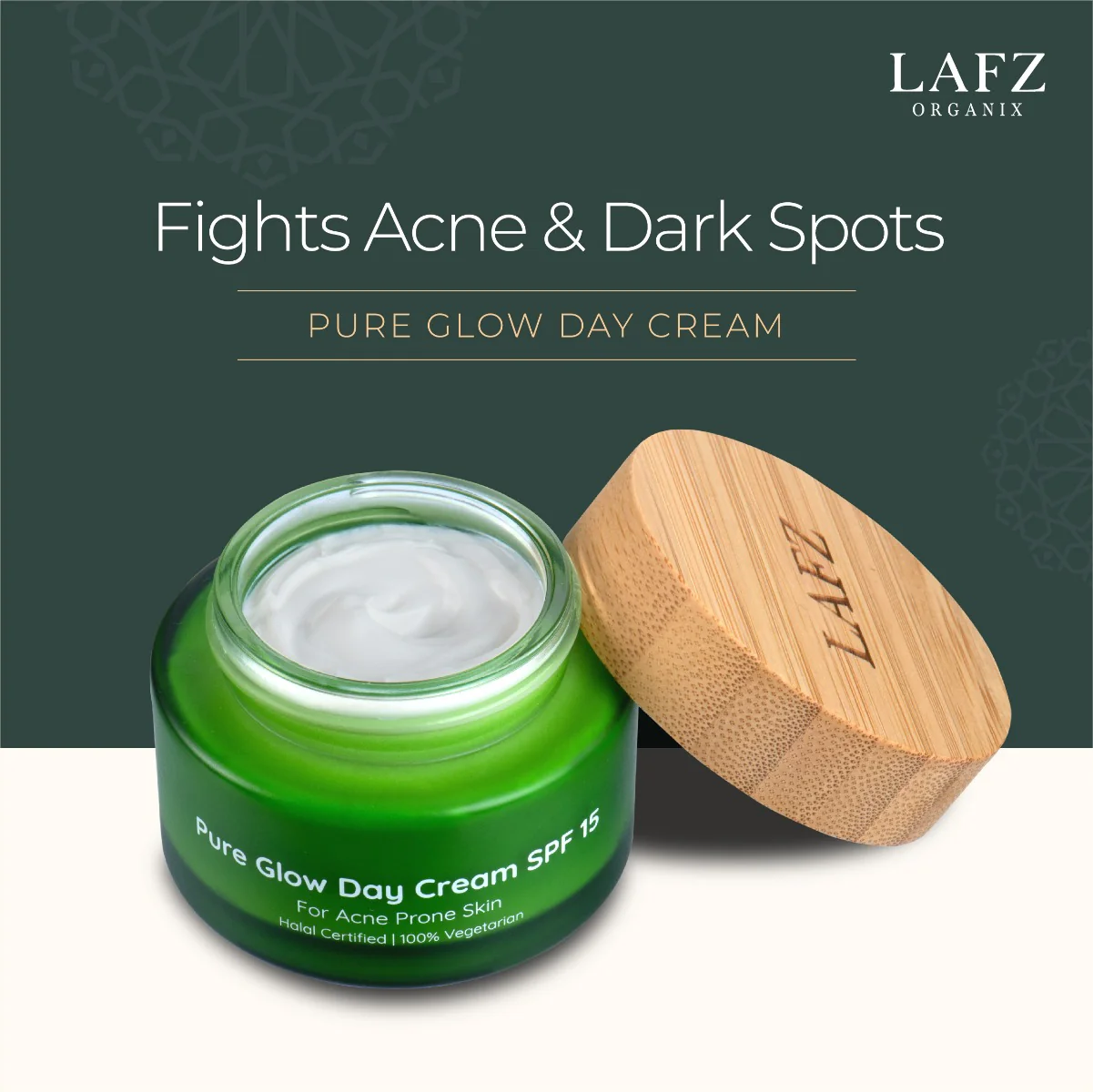 LAFZ Organix Pure Glow Day Cream 50gm - Image 4