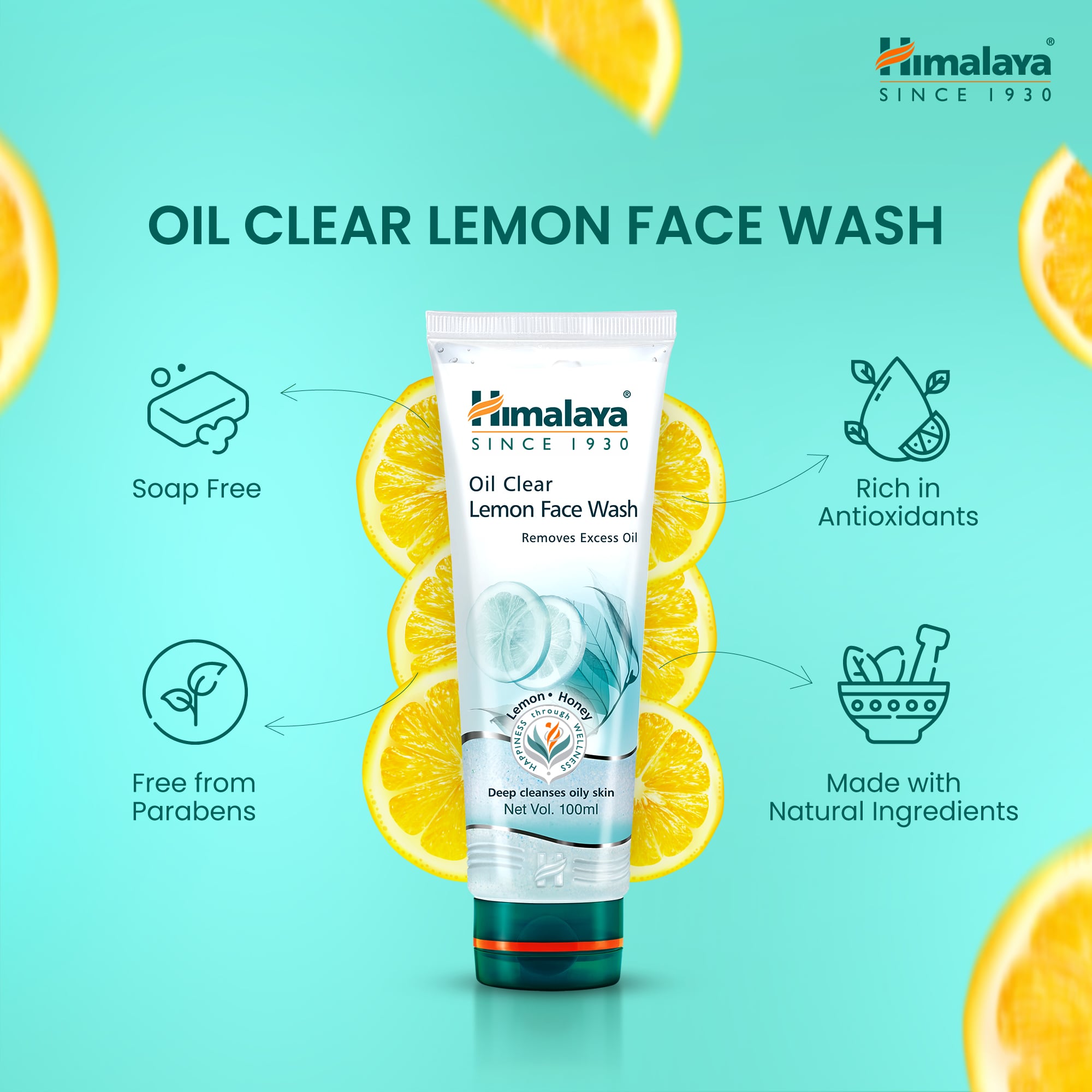 Himalaya Oil Clear Lemon Face Wash 100ml - Image 9
